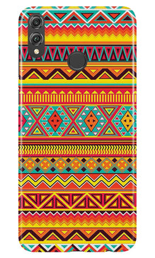 Zigzag line pattern Mobile Back Case for Infinix Hot 7 Pro (Design - 4)