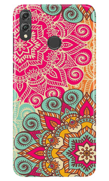 Rangoli art Mobile Back Case for Infinix Hot 7 Pro (Design - 6)