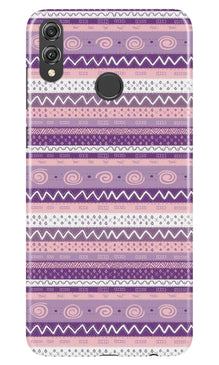 Zigzag line pattern3 Mobile Back Case for Infinix Hot 7 Pro (Design - 11)