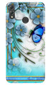 Blue Butterfly Case for Infinix Hot 7 Pro