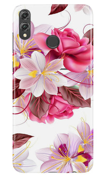 Beautiful flowers Mobile Back Case for Infinix Hot 7 Pro (Design - 23)