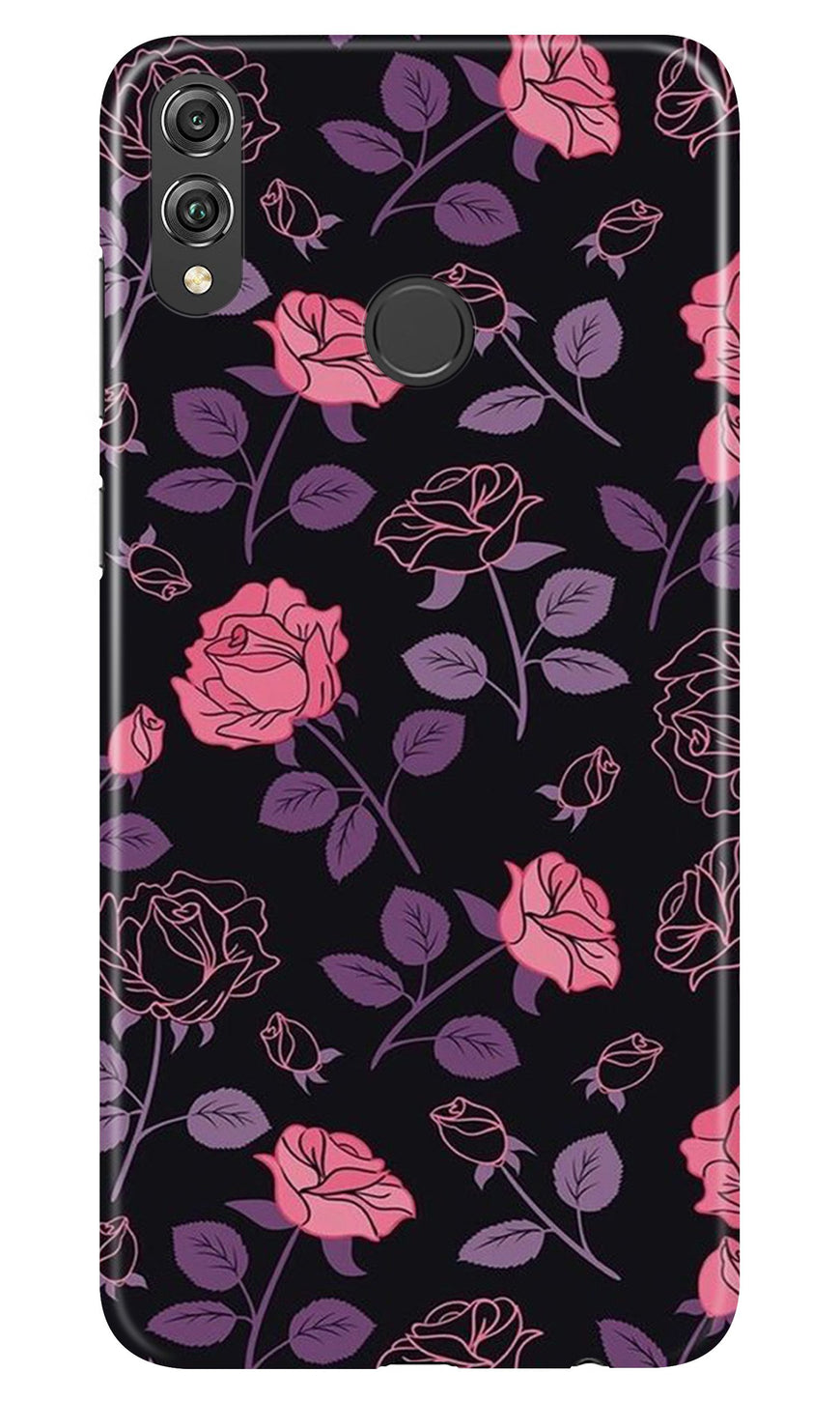 Rose Black Background Case for Infinix Hot 7 Pro