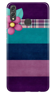 Purple Blue Mobile Back Case for Infinix Hot 7 Pro (Design - 37)