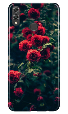 Red Rose Mobile Back Case for Infinix Hot 7 Pro (Design - 66)