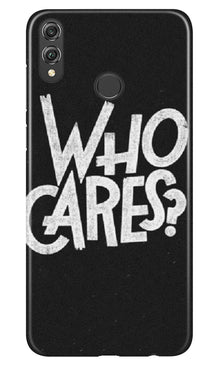 Who Cares Mobile Back Case for Infinix Hot 7 Pro (Design - 94)