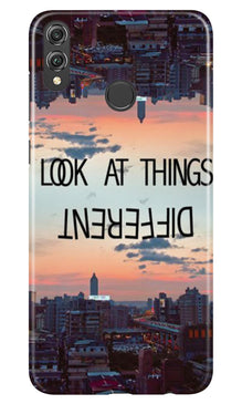Look at things different Mobile Back Case for Infinix Hot 7 Pro (Design - 99)