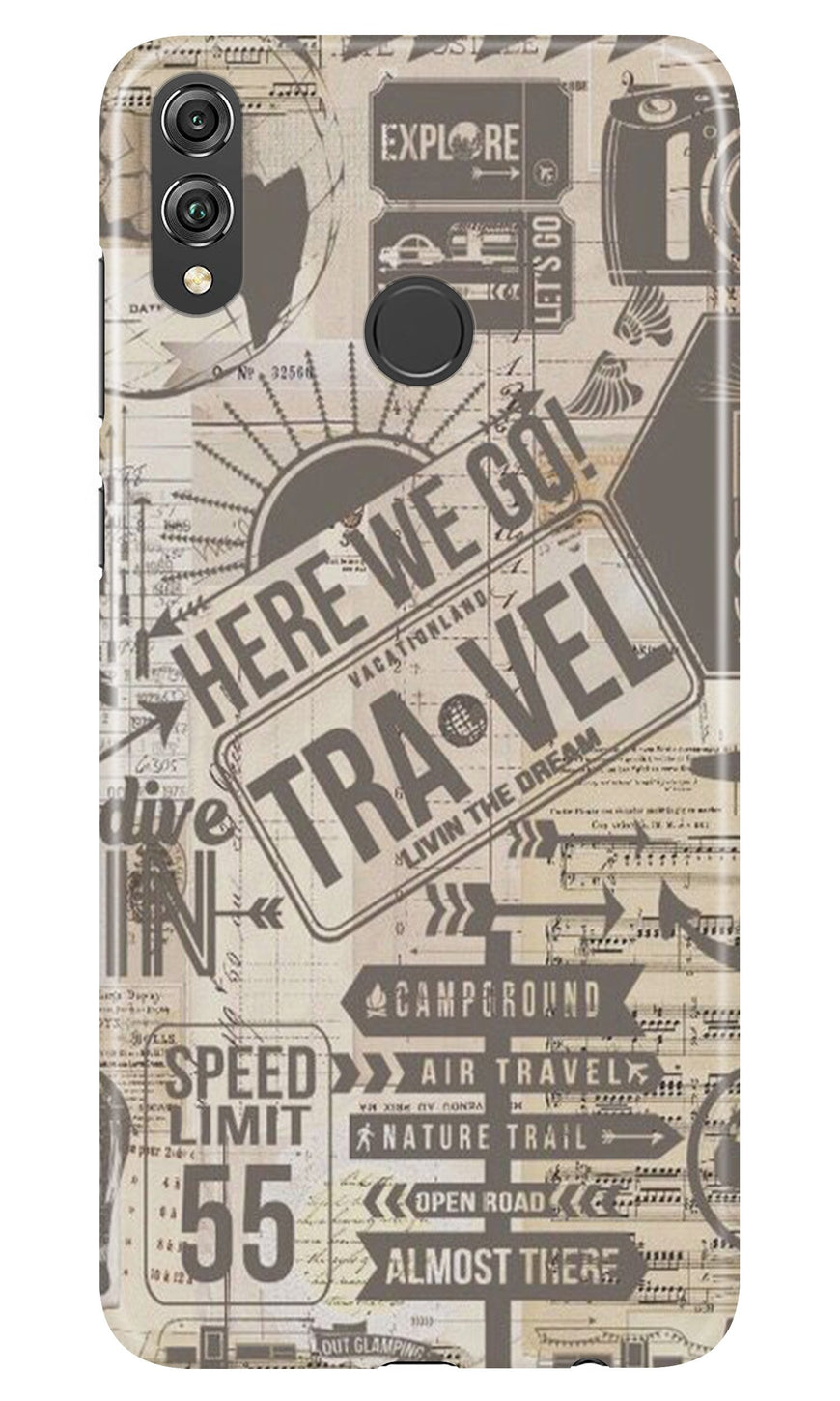 Travel Case for Infinix Hot 7 Pro  (Design - 104)