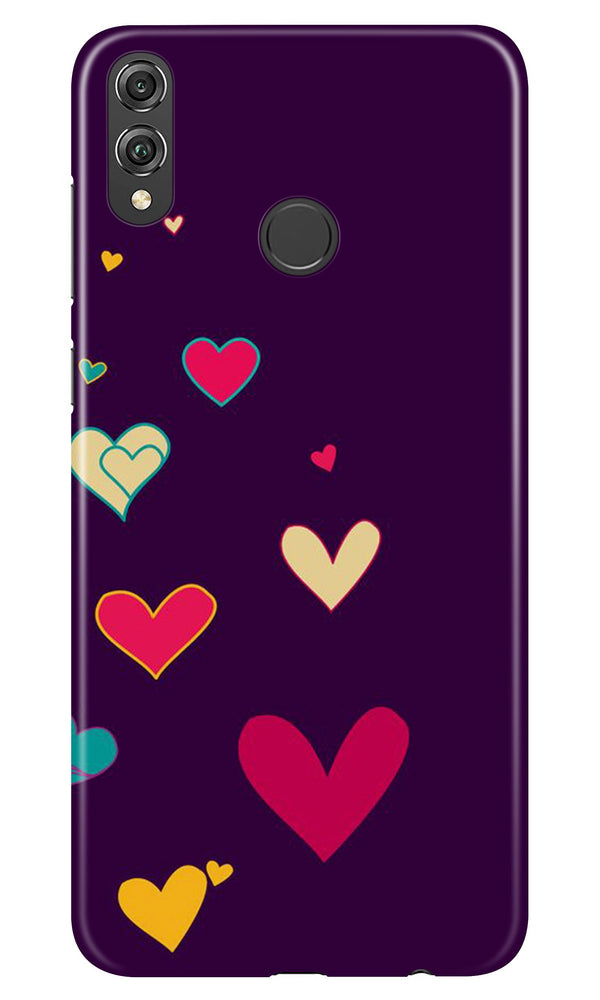 Purple Background Case for Infinix Hot 7 Pro  (Design - 107)