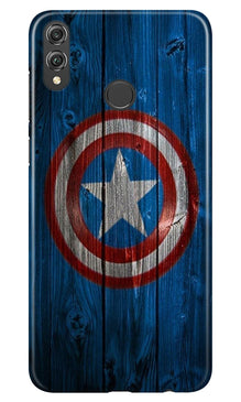 Captain America Superhero Mobile Back Case for Infinix Hot 7 Pro  (Design - 118)