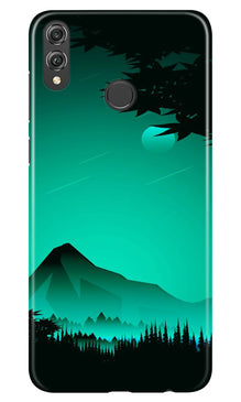 Moon Mountain Mobile Back Case for Infinix Hot 7 Pro (Design - 204)