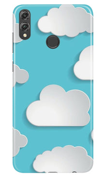 Clouds Mobile Back Case for Infinix Hot 7 Pro (Design - 210)