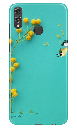 Flowers Girl Case for Infinix Hot 7 Pro (Design No. 216)