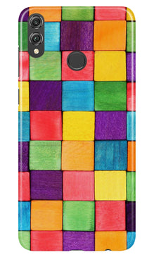 Colorful Square Mobile Back Case for Infinix Hot 7 Pro (Design - 218)