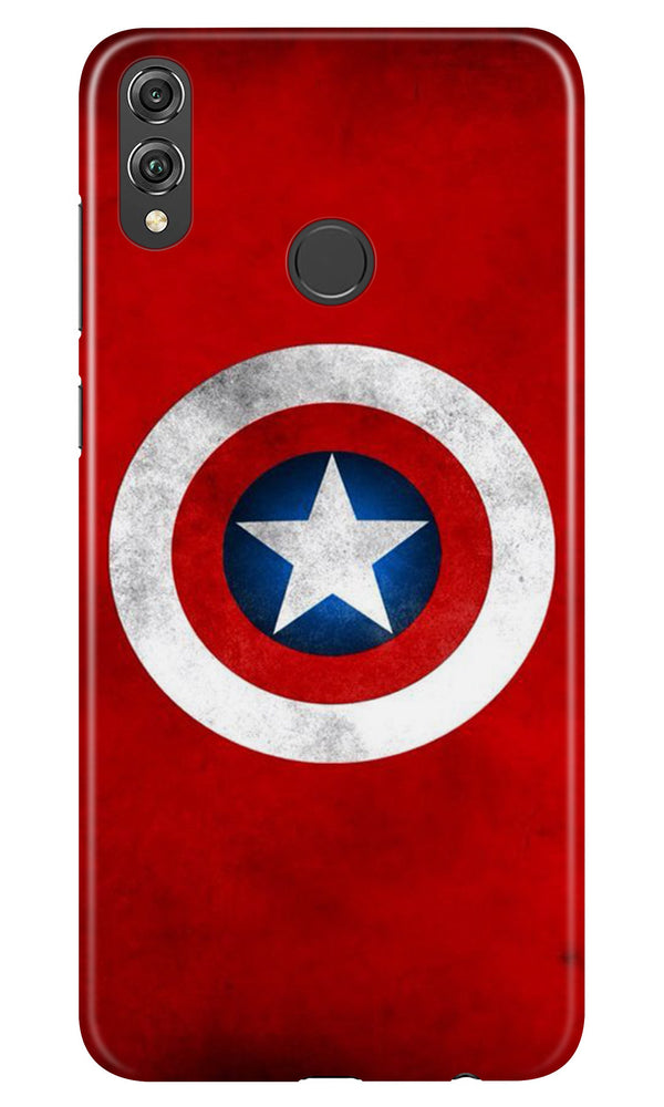 Captain America Case for Infinix Hot 7 Pro (Design No. 249)