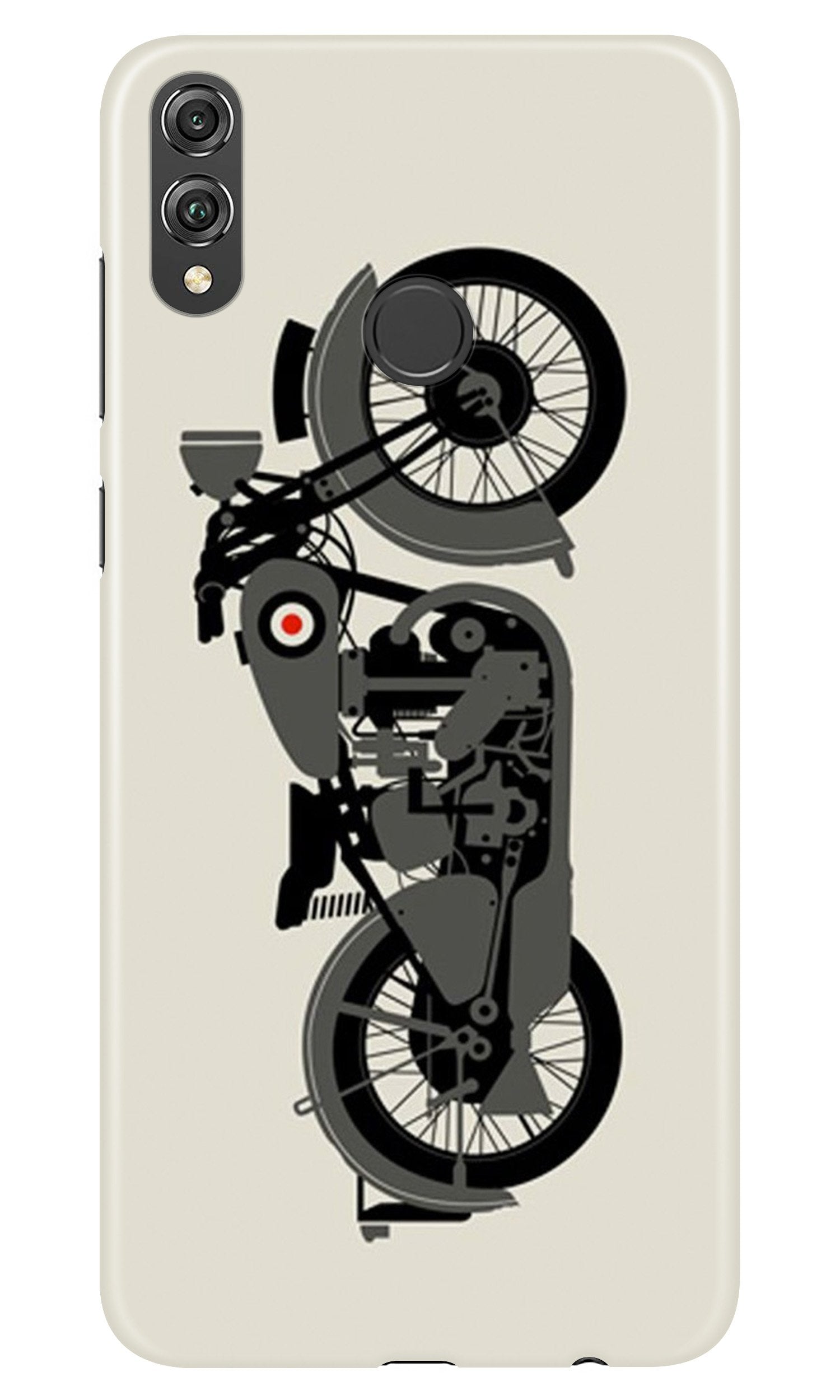 MotorCycle Case for Infinix Hot 7 Pro (Design No. 259)