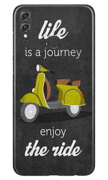 Life is a Journey Mobile Back Case for Infinix Hot 7 Pro (Design - 261)