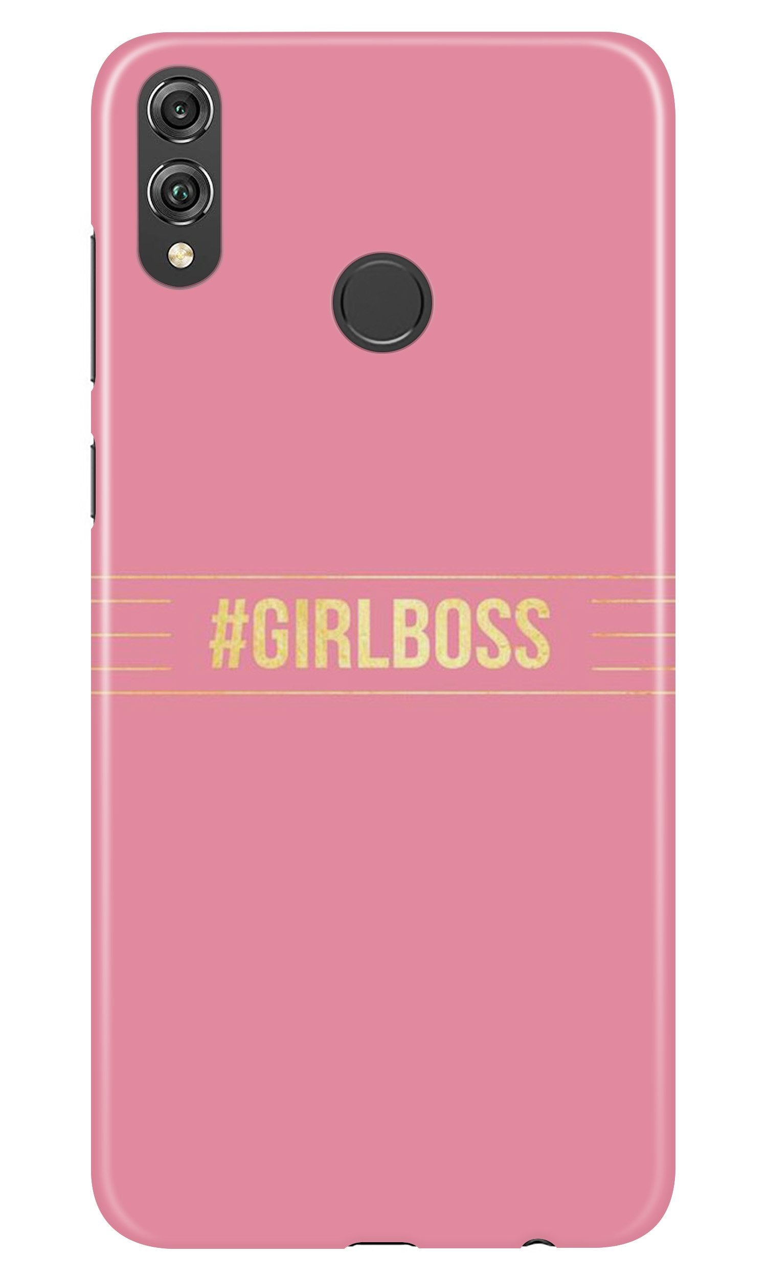 Girl Boss Pink Case for Infinix Hot 7 Pro (Design No. 263)