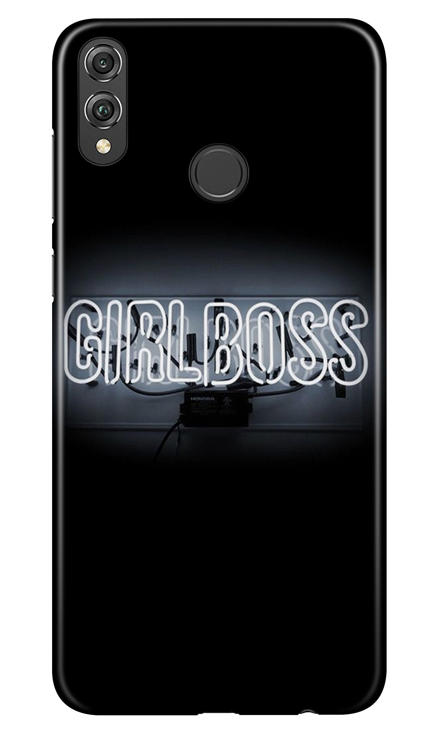 Girl Boss Black Case for Infinix Hot 7 Pro (Design No. 268)