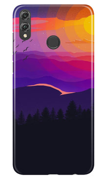 Sun Set Mobile Back Case for Infinix Hot 7 Pro (Design - 279)