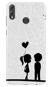 Cute Kid Couple Mobile Back Case for Infinix Hot 7 Pro (Design - 283)
