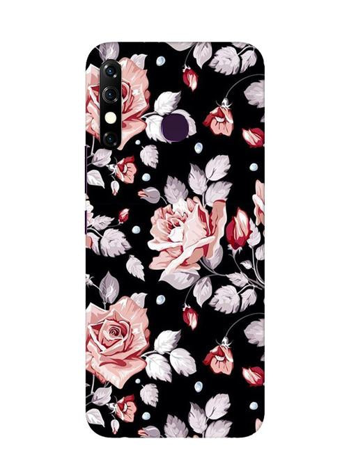 Pink rose Case for Infinix Hot 8