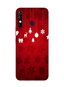 Christmas Mobile Back Case for Infinix Hot 8 (Design - 78)