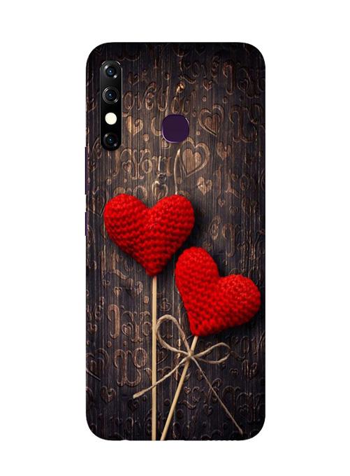 Red Hearts Case for Infinix Hot 8