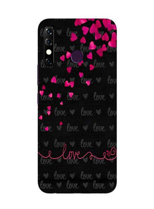 Love in Air Mobile Back Case for Infinix Hot 8 (Design - 89)