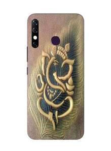 Lord Ganesha Mobile Back Case for Infinix Hot 8 (Design - 100)
