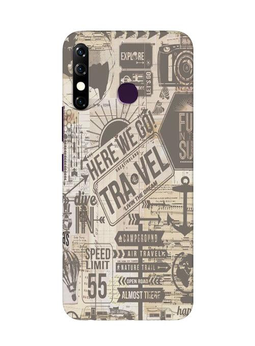 Travel Case for Infinix Hot 8  (Design - 104)