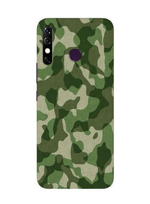 Army Camouflage Mobile Back Case for Infinix Hot 8  (Design - 106)
