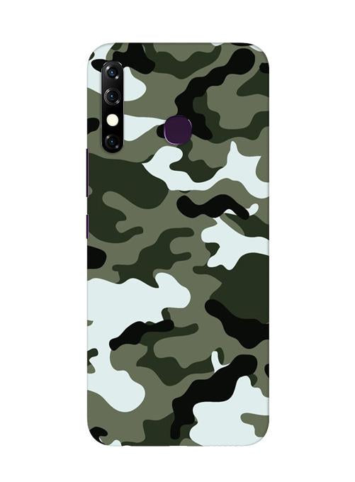 Army Camouflage Case for Infinix Hot 8(Design - 108)