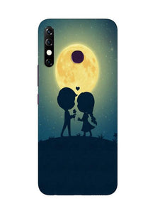 Love Couple Mobile Back Case for Infinix Hot 8  (Design - 109)