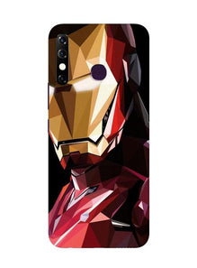 Iron Man Superhero Mobile Back Case for Infinix Hot 8  (Design - 122)
