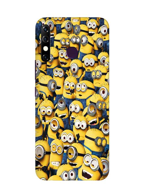 Minions Case for Infinix Hot 8  (Design - 126)