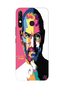 Steve Jobs Mobile Back Case for Infinix Hot 8  (Design - 132)