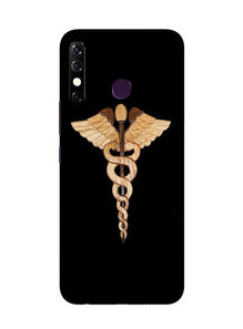 Doctor Logo Mobile Back Case for Infinix Hot 8  (Design - 134)