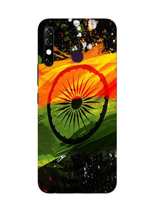 Indian Flag Mobile Back Case for Infinix Hot 8  (Design - 137)