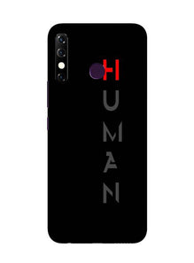 Human Mobile Back Case for Infinix Hot 8  (Design - 141)