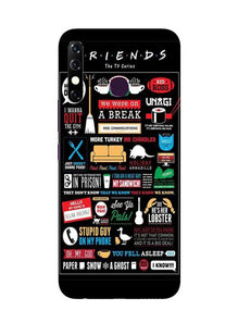 Friends Mobile Back Case for Infinix Hot 8  (Design - 145)