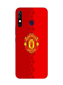 Manchester United Mobile Back Case for Infinix Hot 8  (Design - 157)
