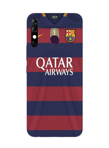 Qatar Airways Mobile Back Case for Infinix Hot 8  (Design - 160)