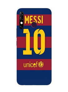 Messi Mobile Back Case for Infinix Hot 8  (Design - 172)