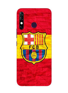 FCB Football Mobile Back Case for Infinix Hot 8  (Design - 174)