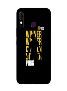 Pubg Winner Winner Mobile Back Case for Infinix Hot 8  (Design - 177)