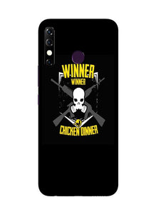 Winner Winner Chicken Dinner Mobile Back Case for Infinix Hot 8  (Design - 178)