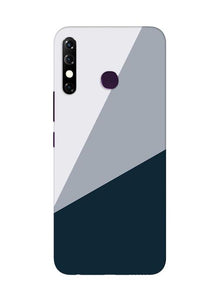 Blue Shade Mobile Back Case for Infinix Hot 8 (Design - 182)