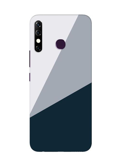 Blue Shade Case for Infinix Hot 8 (Design - 182)