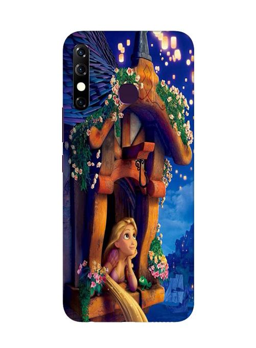 Cute Girl Case for Infinix Hot 8 (Design - 198)