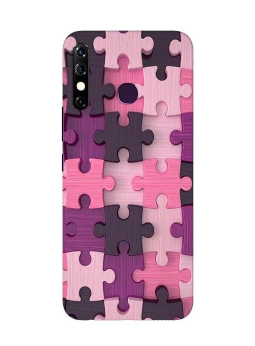 Puzzle Case for Infinix Hot 8 (Design - 199)